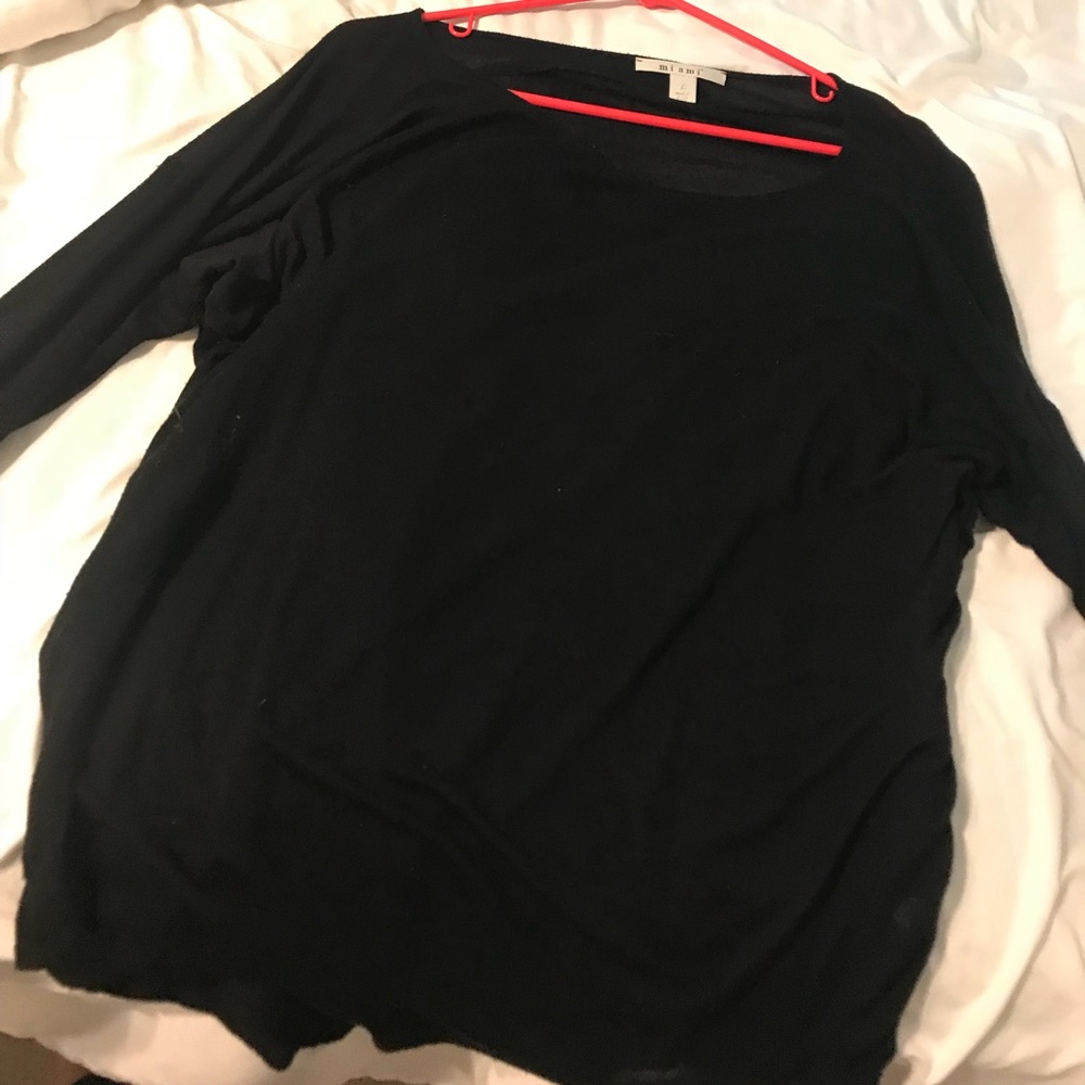 Long sleeve black shirt